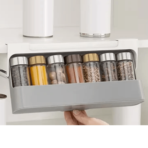 Slide Away Hidden Spice Rack