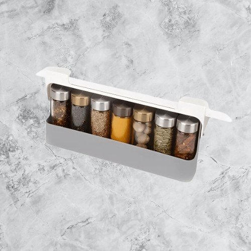 Slide Away Hidden Spice Rack