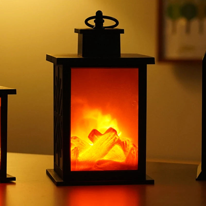 FlammePortée LED Fireplace Lantern