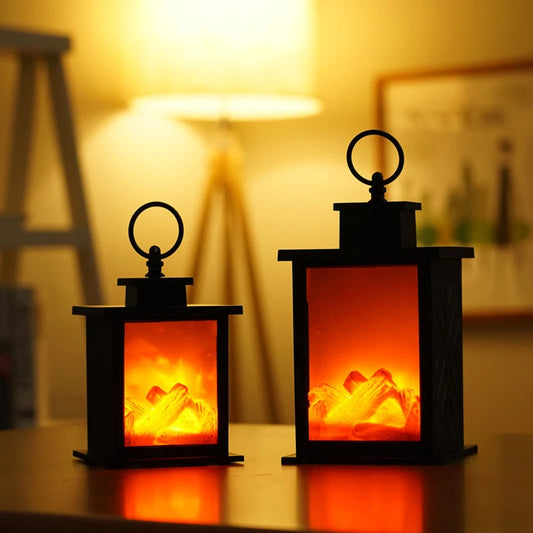 FlammePortée LED Fireplace Lantern