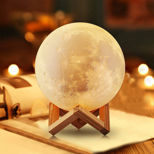 LuneVerre LED Moon Lamp