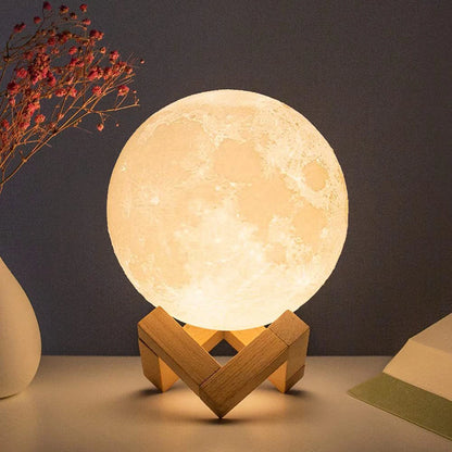 LuneVerre LED Moon Lamp